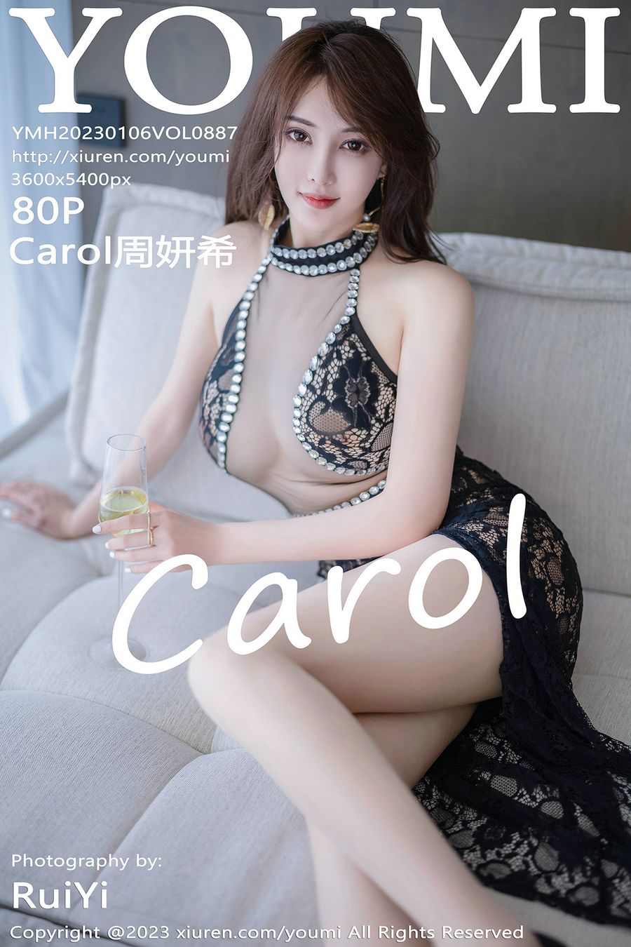 [YOUMI尤蜜荟] 2023.01.06 VOL.887 Carol周妍希 [80+1P/443MB] YOUMI尤蜜荟 第1张