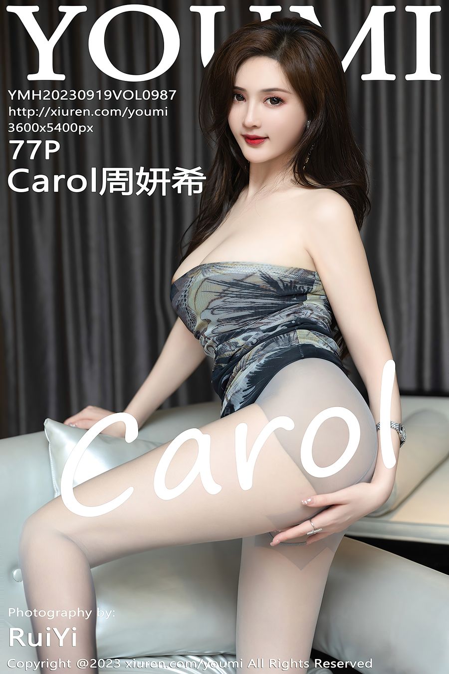 [YOUMI尤蜜荟] 2023.09.19 VOL.987 Carol周妍希 [77+1P/679MB] YOUMI尤蜜荟 第1张